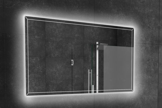 Paris Mirror 48" x 28" Rectangle Athena Dual Lighted Mirror 6000K - ATHEX48286000