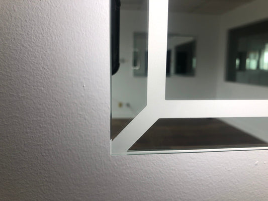 Paris Mirror 70" x 32" Rectangle Athena Dual Lighted Mirror 6000K - ATHEX70326000