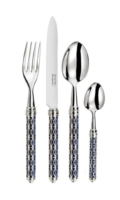 Char-Griller Louxor Silver & Dark Blue Gravy Ladle - 1769851230447_677