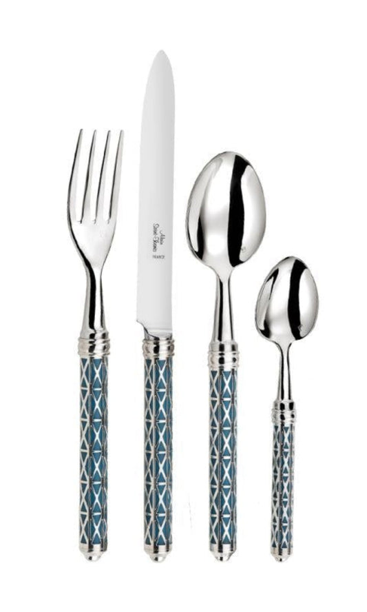 Char-Griller Louxor Silver & Blue Soup Ladle - 1769851210554_939