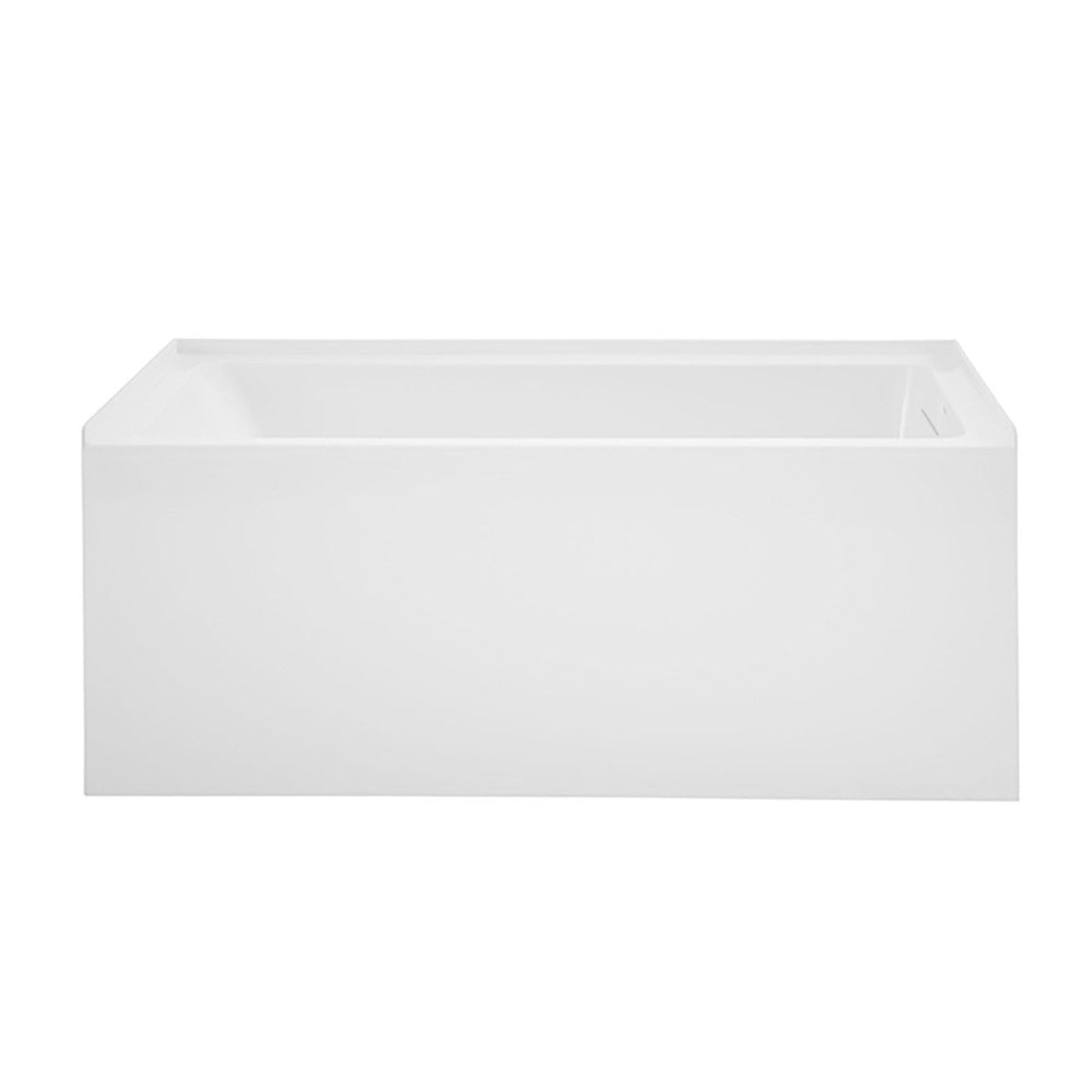 Char-Griller Voltaire 60" x 30" Right Drain Skirted Soaking Bathtub with Apron ADA Height in - 1769836519635_366