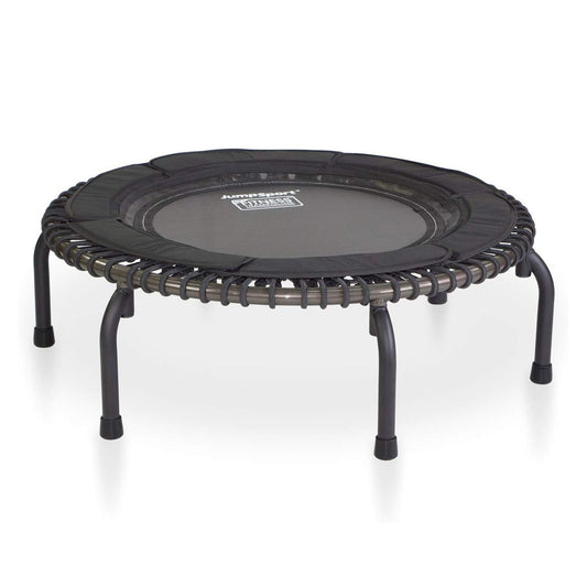 Disc-O-Bed JumpSport 370 PRO Indoor Heavy Duty 39-Inch Trampoline with Handle Bar Accessory - 250176