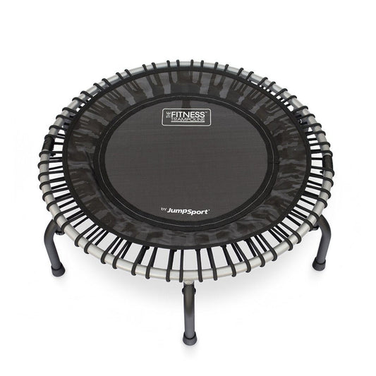 Disc-O-Bed JumpSport 350f Indoor Lightweight 39-Inch Trampoline and Handle Bar Accessory - 250144