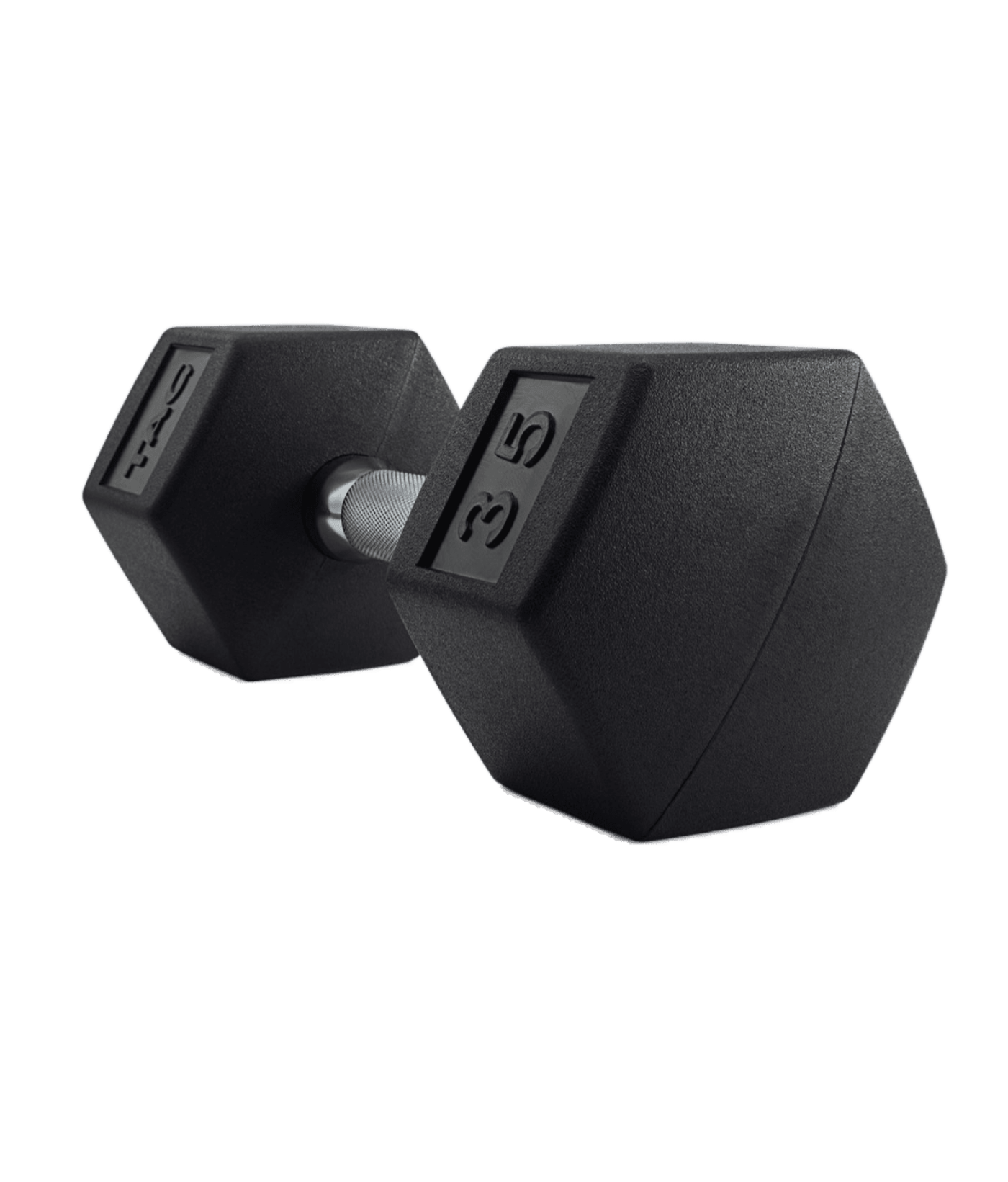 TAG Fitness Rubber Hex Dumbbell 5-50 Set - 1770026085320_419