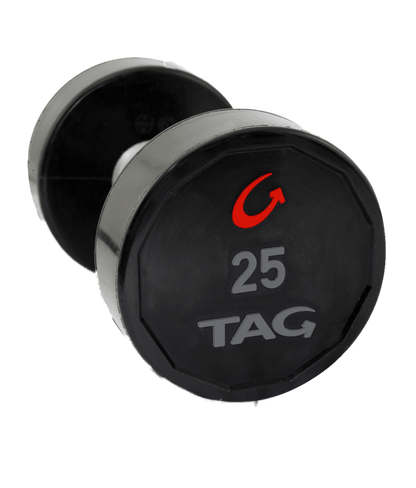 TAG Fitness Premium Ultrathane Dumbbell Set 5-75 Pounds - 1770024608133_577