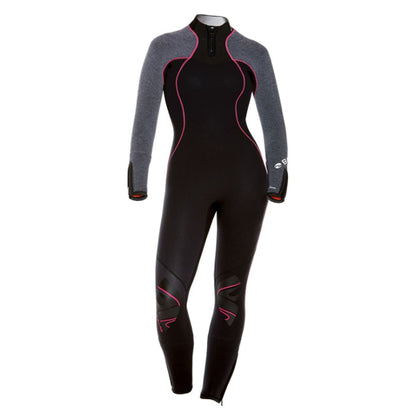 Zeagle Bare 5mm Womens Nixie Ultra Full Wetsuit - WET405 02-BLK